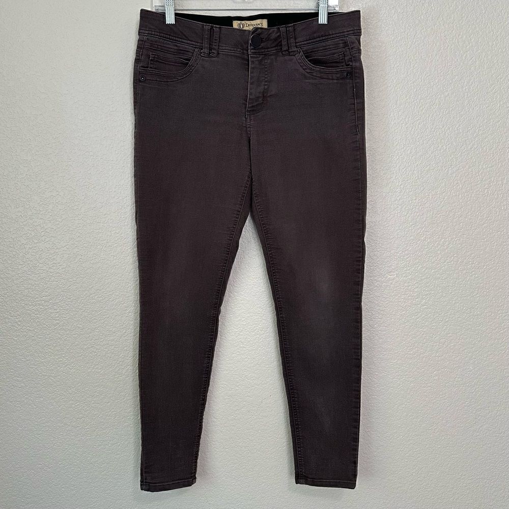 Democracy Ab Technology Gray Skinny Comfort Jeans